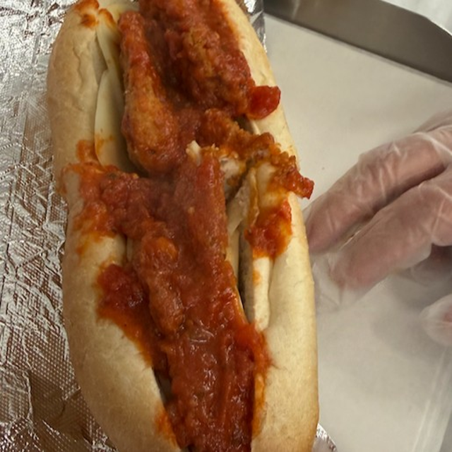 Chicken Parm Sub.