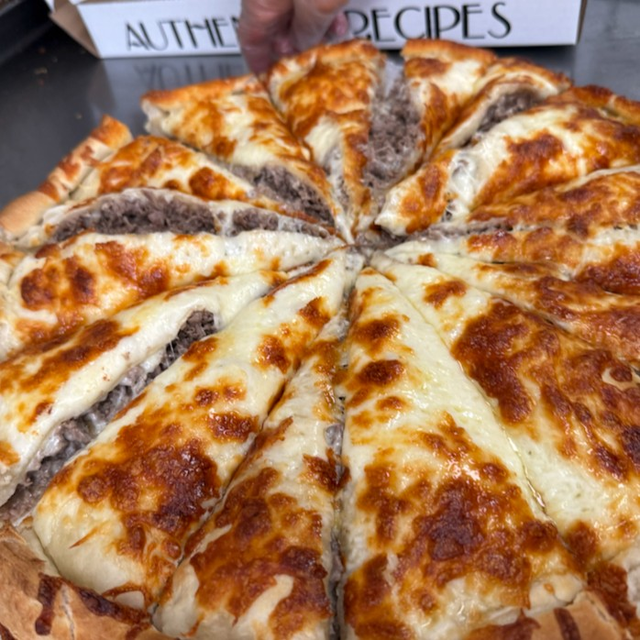 Steak and Cheese Calzone.