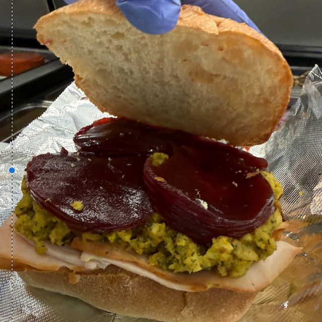 Thanks Given Sandwich.
