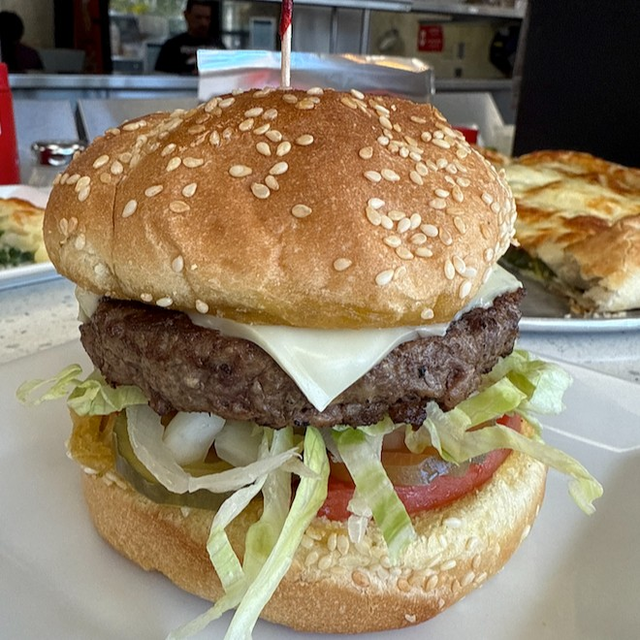 Cheeseburger Sandwich.