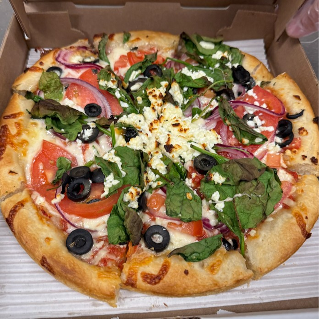 Mediterranean Pizza.