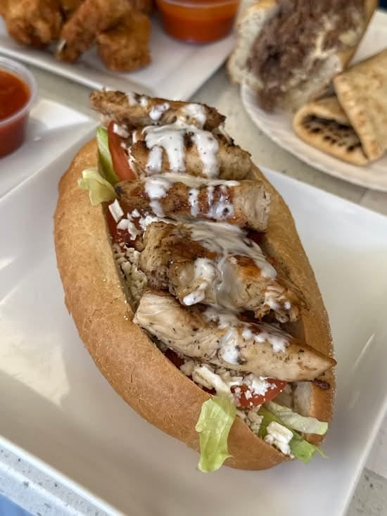 Chicken Kabob Sub.