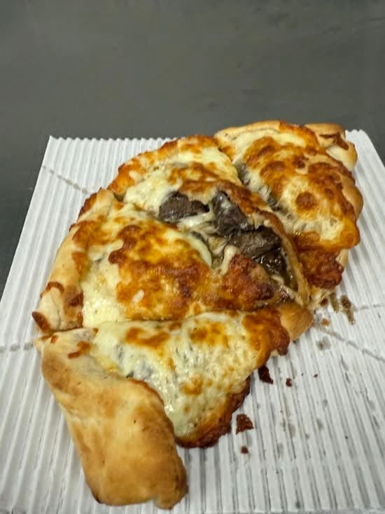 Steak Bomb Calzone.